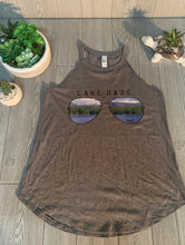 Load image into Gallery viewer, Lake James "Lake Daze" Shortoff Mountain Shirt - Ladies Vneck Tees and Tank Tops