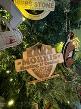 Load image into Gallery viewer, Custom Wooden Business Logo Ornament
