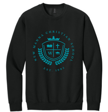 Load image into Gallery viewer, Gildan Crest Crewneck Sweatshirt
