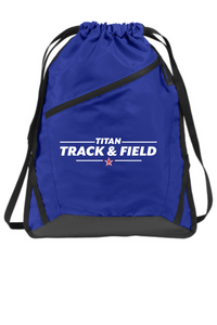 McDowell Titans Track and Field Draw String Bag