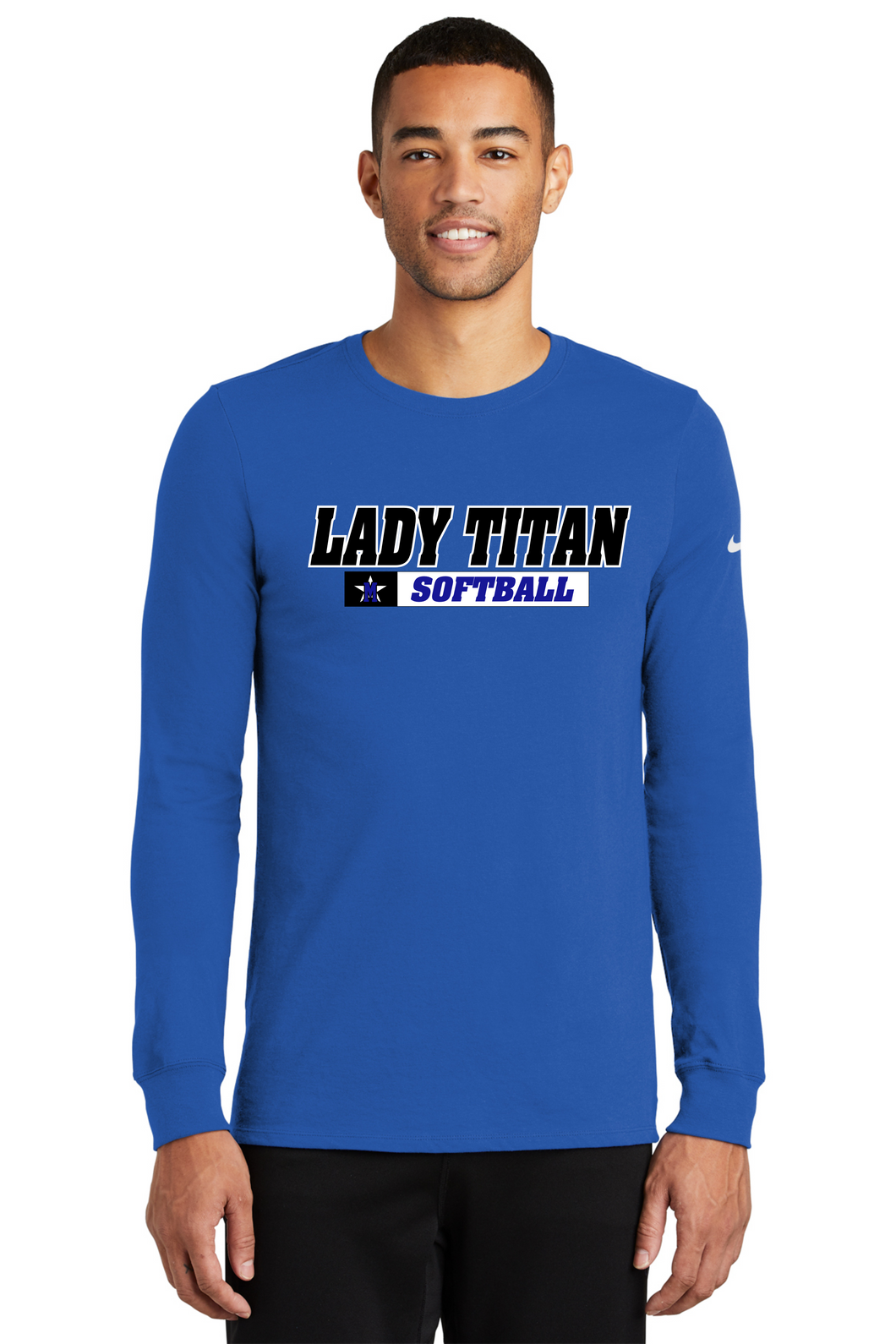 Lady Titans Softball Long Sleeve Nike Shirt