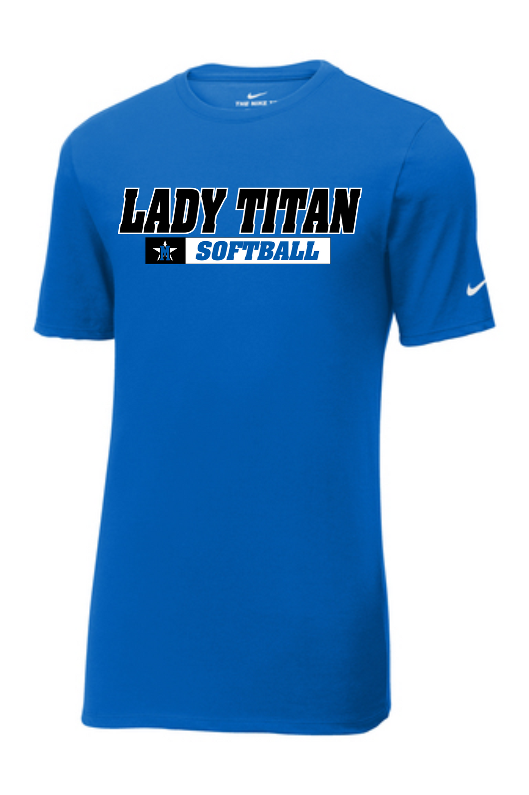 Lady Titans Softball Nike Short Sleeve Shirt