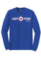 Load image into Gallery viewer, Lady Titans Softball Long Sleeve Shirt - Multiple Colors Available
