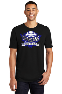 West McDowell Spartan Nike Short Sleeve Shirt Black