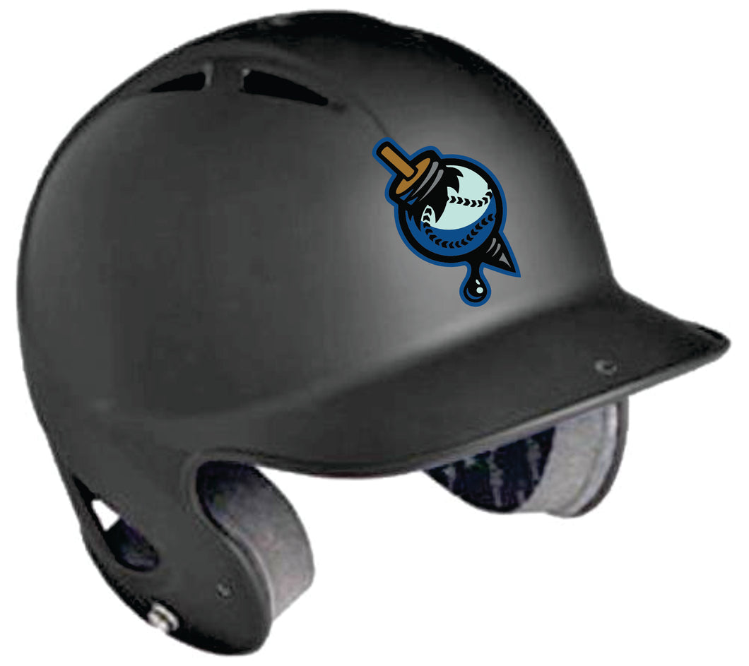 Drillers Little League Baseball Hat & Helmet Decal