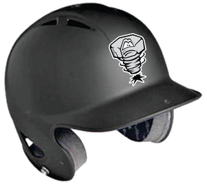 The Lugnuts Little League Baseball Hat & Helmet Decal