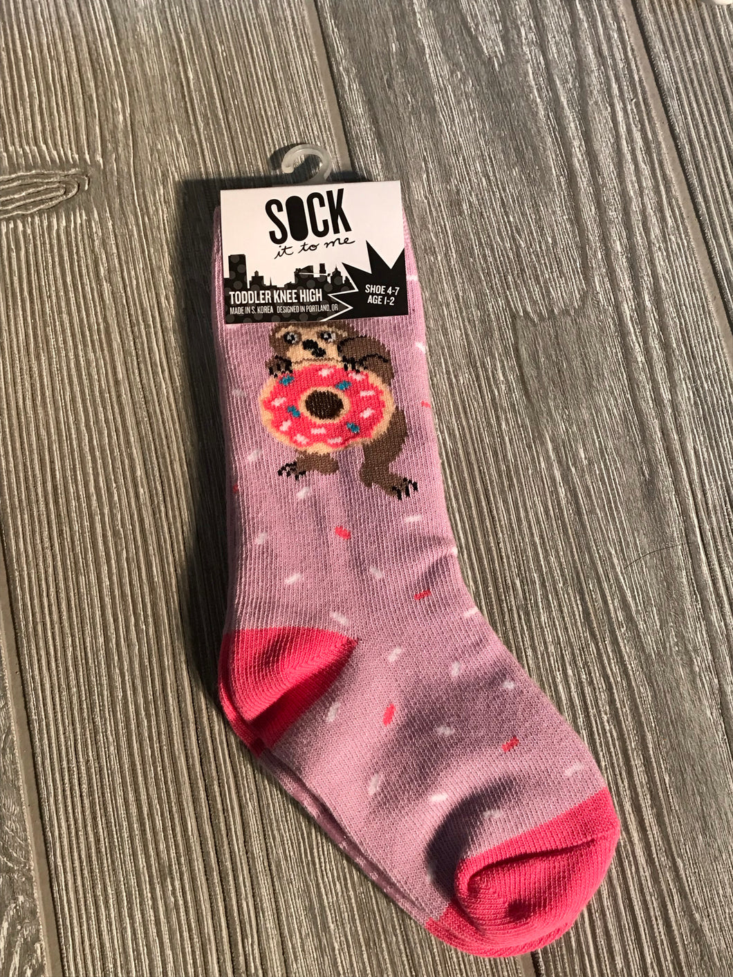 Toddler Sloth Sock It To Me Socks