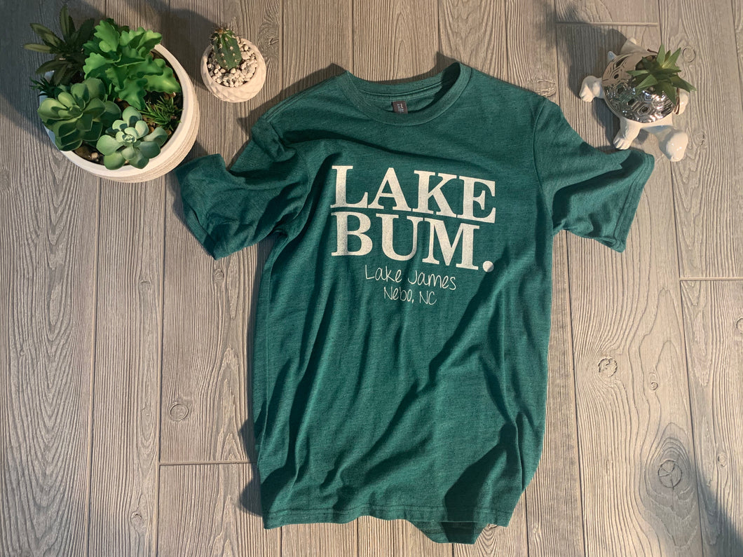 District Made Green Lake Bum - Lake James Shirt