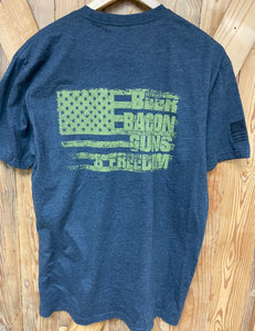 Beer Guns Bacon and Freedom Shirt