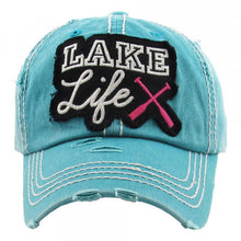 Load image into Gallery viewer, Lake Life and Paddles Hat
