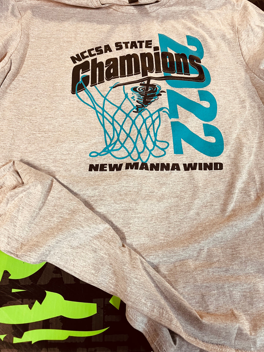 New Manna Basketball State Champion Shirt