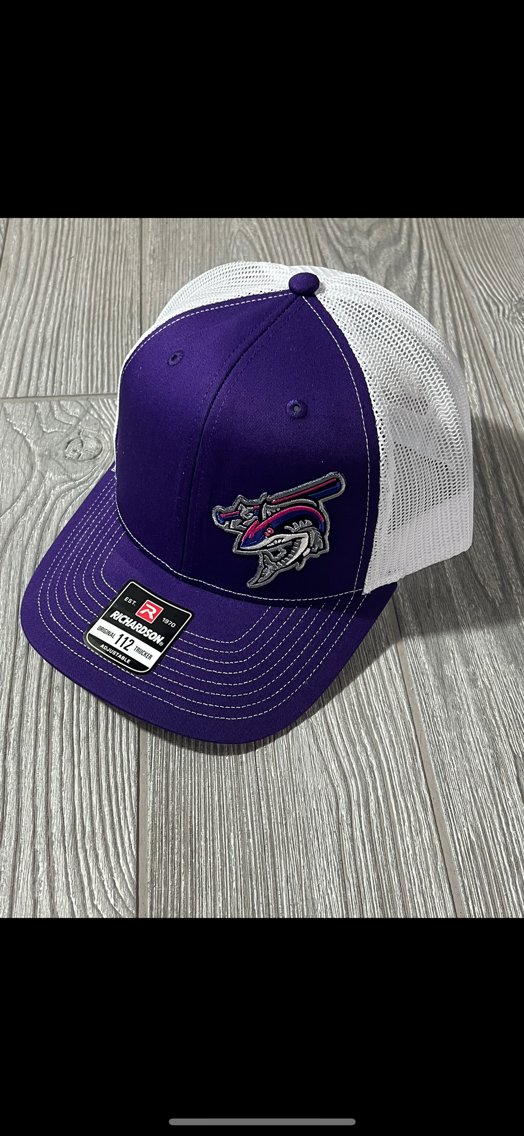 Blue Wahoos Little League Hat / Visor & Helmet Decal