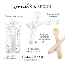 Load image into Gallery viewer, Bella Tunno Baby Spoon Pink - feed me and tell me I’m pretty
