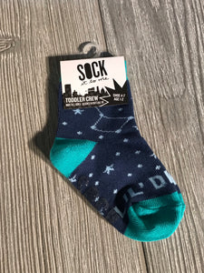 Toddler Little Dipper Crew Sock It To Me Socks