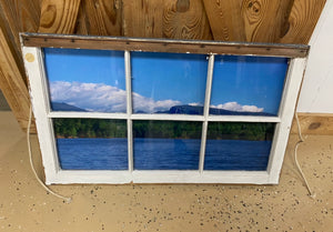 Vintage Lake James Shortoff View Window