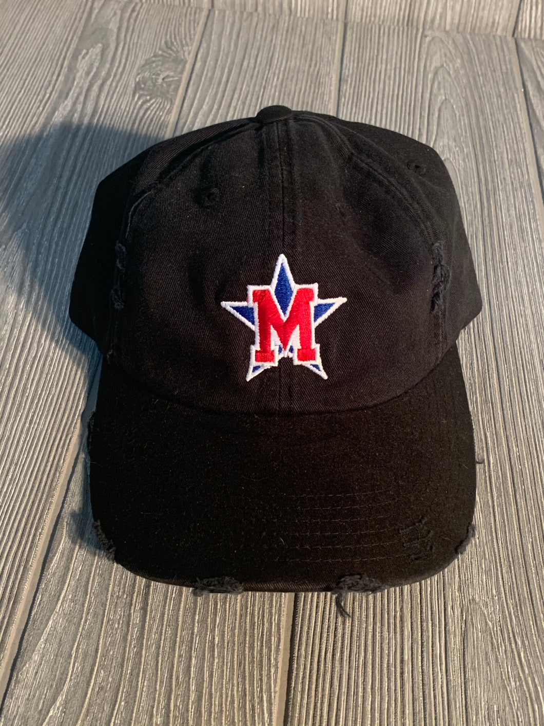 McDowell Titan Embroidered vintage black Hat