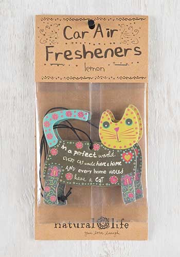 Natural Life - lemon cat air fresheners