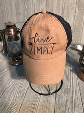 Load image into Gallery viewer, Live SIMPLY Mesh Hat
