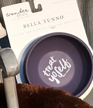 Load image into Gallery viewer, Bella Tunno Baby Bowl “suction” Purple Treat Yo Self
