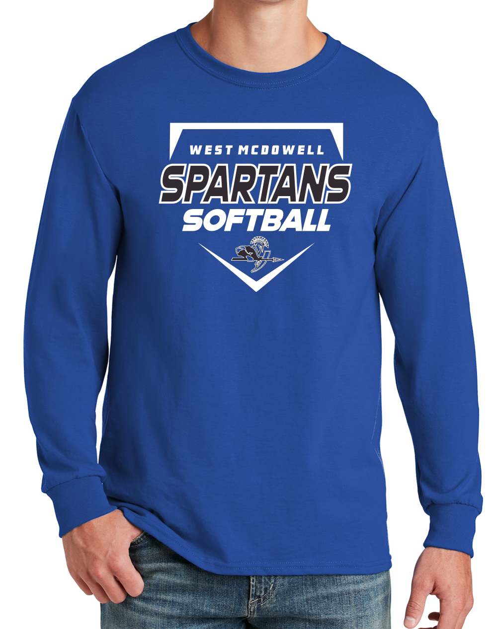West McDowell Softball Long Sleeve Shirt