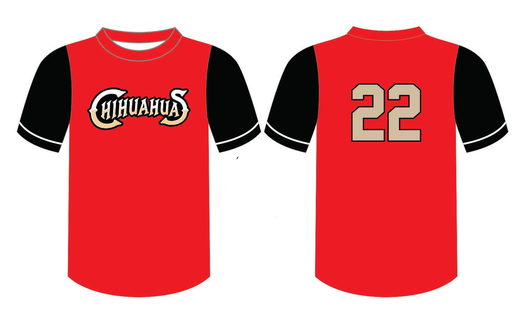 Chihuahuas Little League Sublimated Apparel