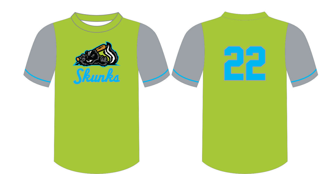 Skunks Little League Sublimated Apparel