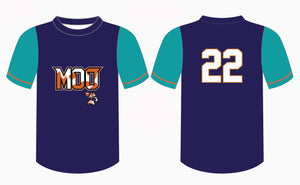 Moo Little League Sublimated Apparel
